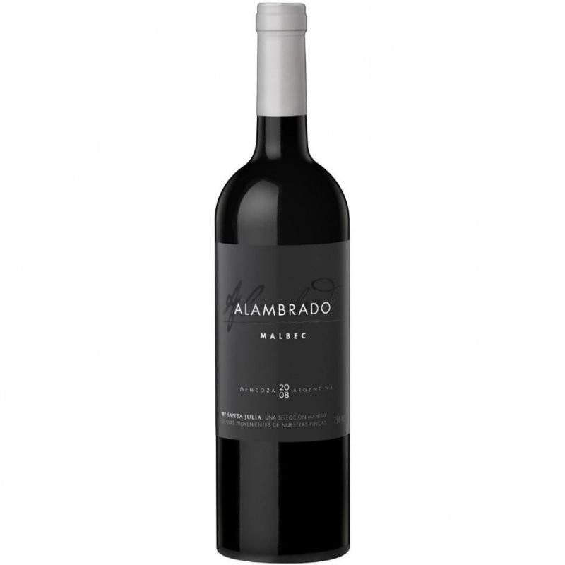 VINO ALAMBRADO MALBEC 750CC