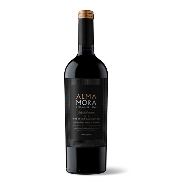 VINO ALMA MORA RESERVA CABERNET SAUVIGNON 750CC