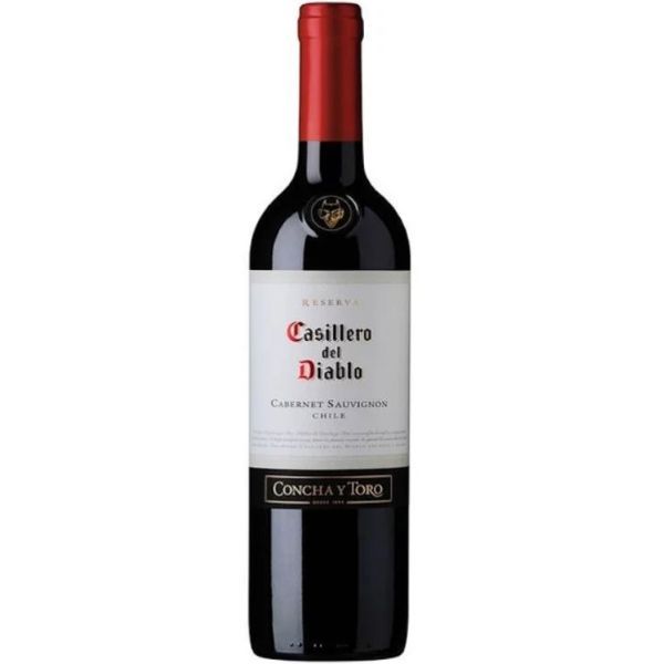 VINO CASILLERO DEL DIABLO RESERVA CABERNET SAUVIGNON 750CC