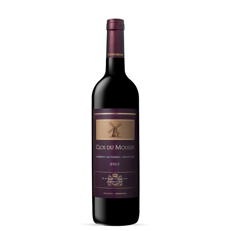 VINO CLOS DU MOULIN CABERNET SAUVIGNON-PINOT NOIR 750CC