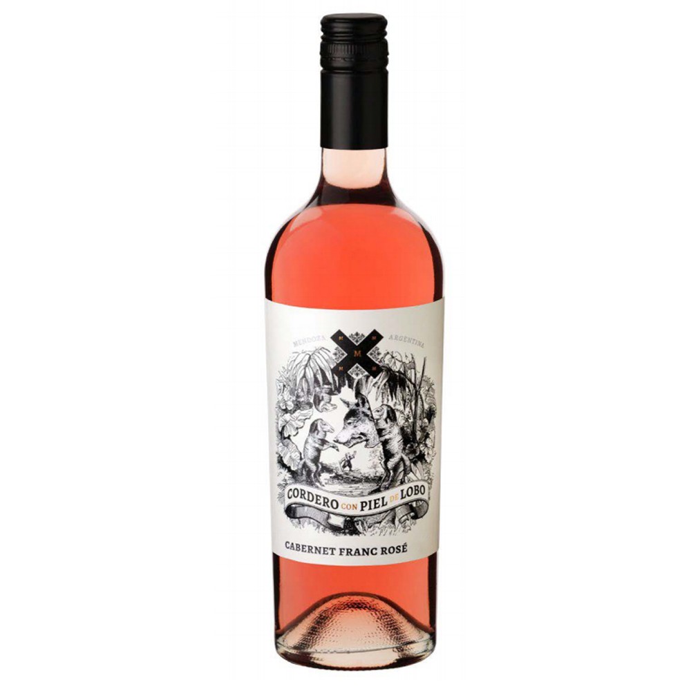 VINO CORDERO CON PIEL DE LOBO MALBEC ROSE 750CC