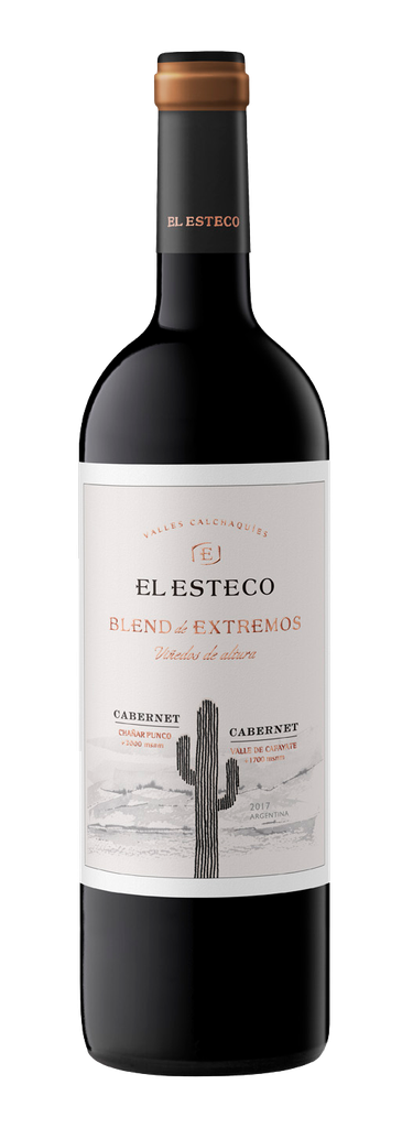VINO EL ESTECO BLEND DE EXTREMOS CABERNET SAUVIGNON 750CC