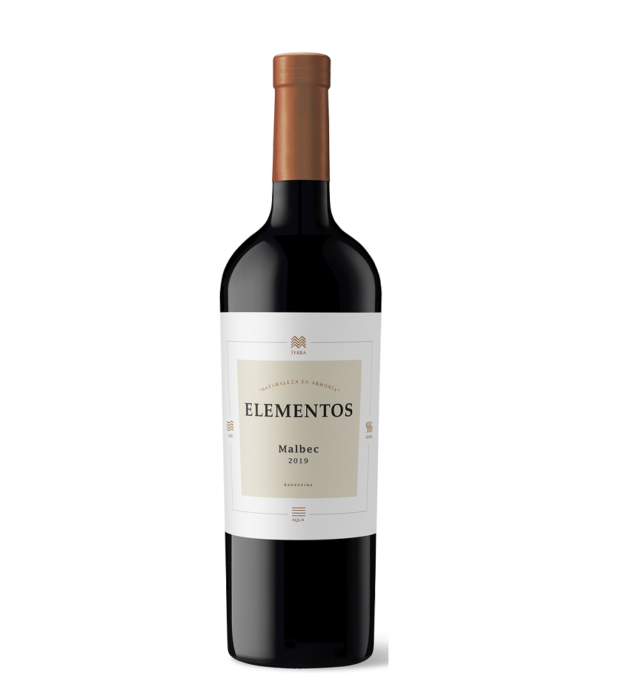 VINO ELEMENTOS MALBEC 750CC