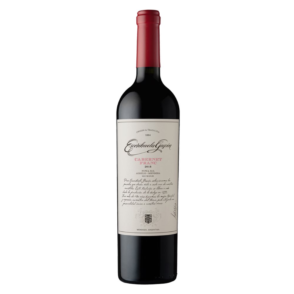 VINO ESCORIHUELA GASCON CABERNET FRANC 750ML