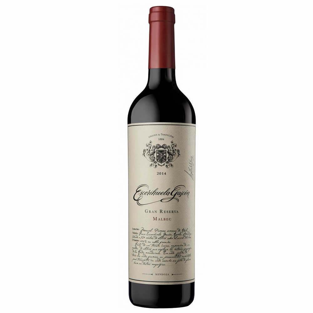 VINO ESCORIHUELA GASCON GRAN RESERVA MALBEC 750CC