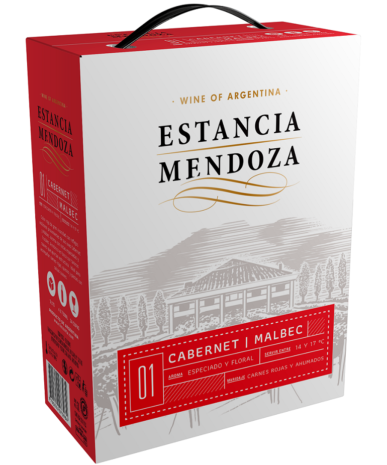 VINO ESTANCIA MENDOZA CB-MB BAG IN BOX 3L