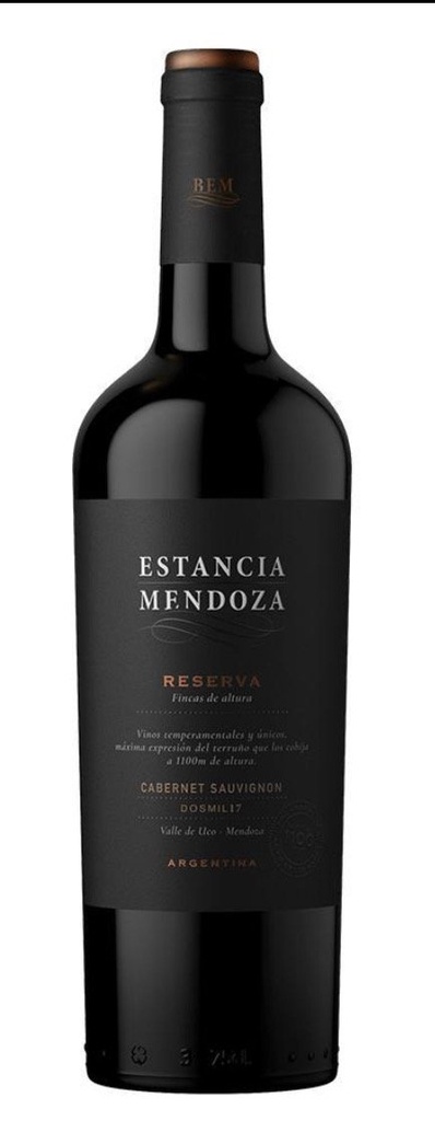 VINO ESTANCIA MENDOZA RESERVA CABERNET SAUVIGNON 750CC