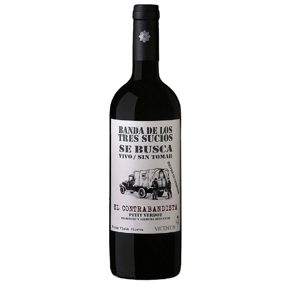 VINO LA BANDA DE LOS TRES SUCIOS - EL CONTRABANDISTA 750CC