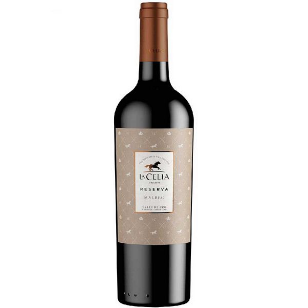 VINO LA CELIA RESERVA MALBEC 750CC