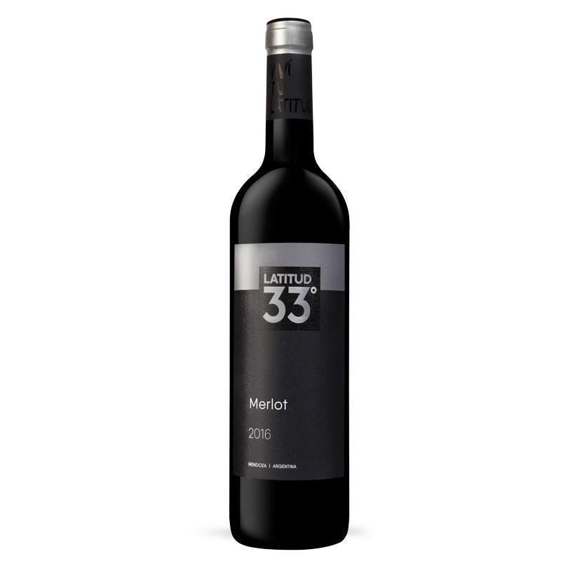 VINO LATITUD 33 MERLOT 750CC