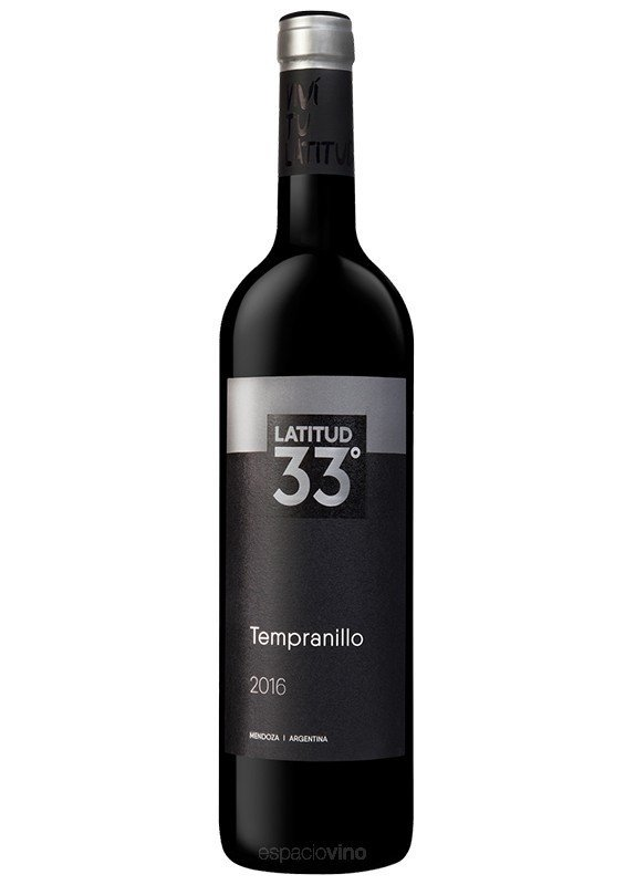 VINO LATITUD 33 TEMPRANILLO 750CC