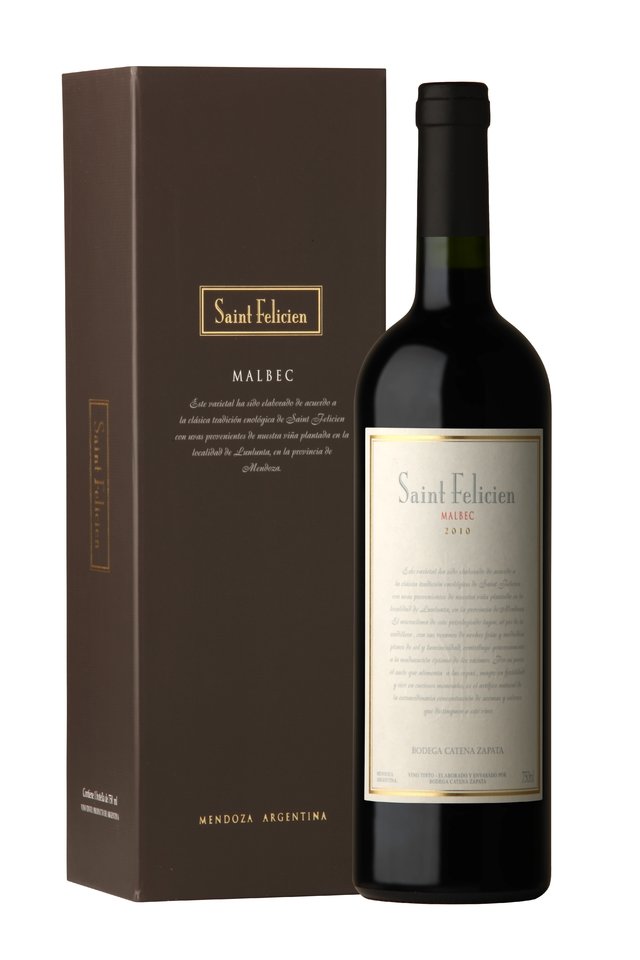 VINO SAINT FELICIEN MALBEC CON ESTUCHE 750CC