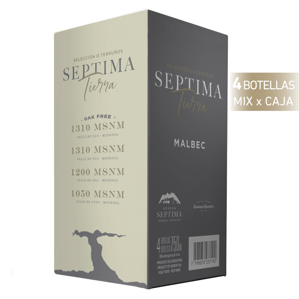 VINO SEPTIMA MIX TIERRA X4 750CC