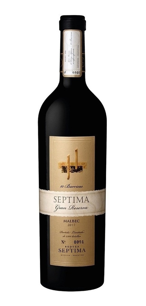 VINO SEPTIMA 10 BARRICAS GRAN RESERVA MALBEC 750CC