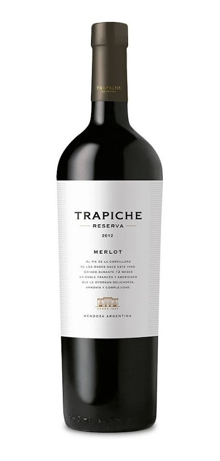 VINO TRAPICHE RESERVA MERLOT 750CC