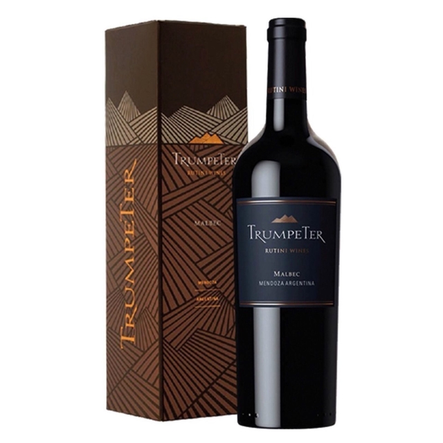VINO TRUMPETER MALBEC CON ESTUCHE 750CC