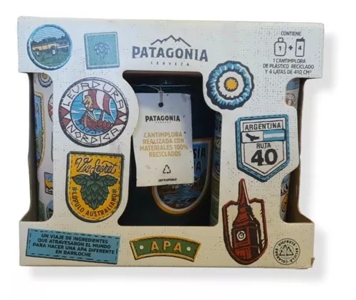 GIFTPACK TRAVESIA SUREÑA 4 LATAS + CANTIMPLORA