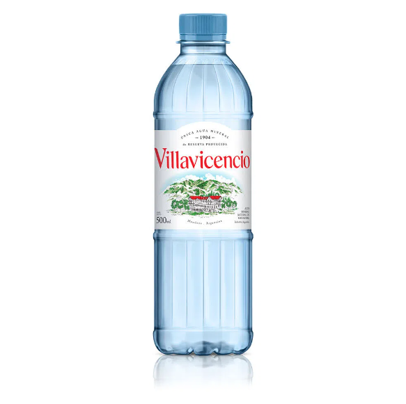 AGUA VILLAVICENCIO SIN GAS 500CC