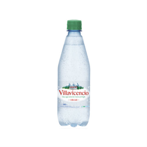 AGUA VILLAVICENCIO CON GAS 500cc