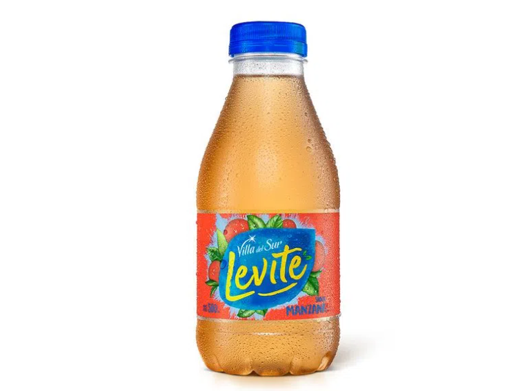 AGUA SABORIZADA VILLA DEL SUR LEVITE MANZANA 500CC
