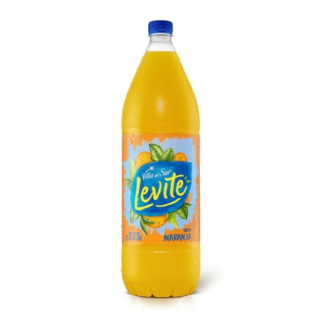 AGUA SABORIZADA VILLA DEL SUR LEVITE NARANJA 2L