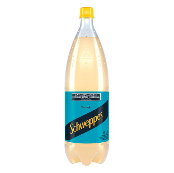 GASEOSA SCHWEPPES POMELO SIN AZUCAR 1.5L