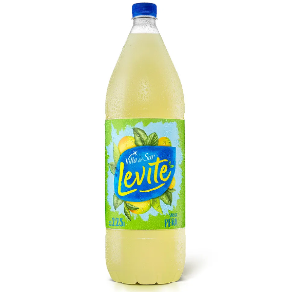 AGUA SABORIZADA VILLA DEL SUR LEVITE PERA 2L