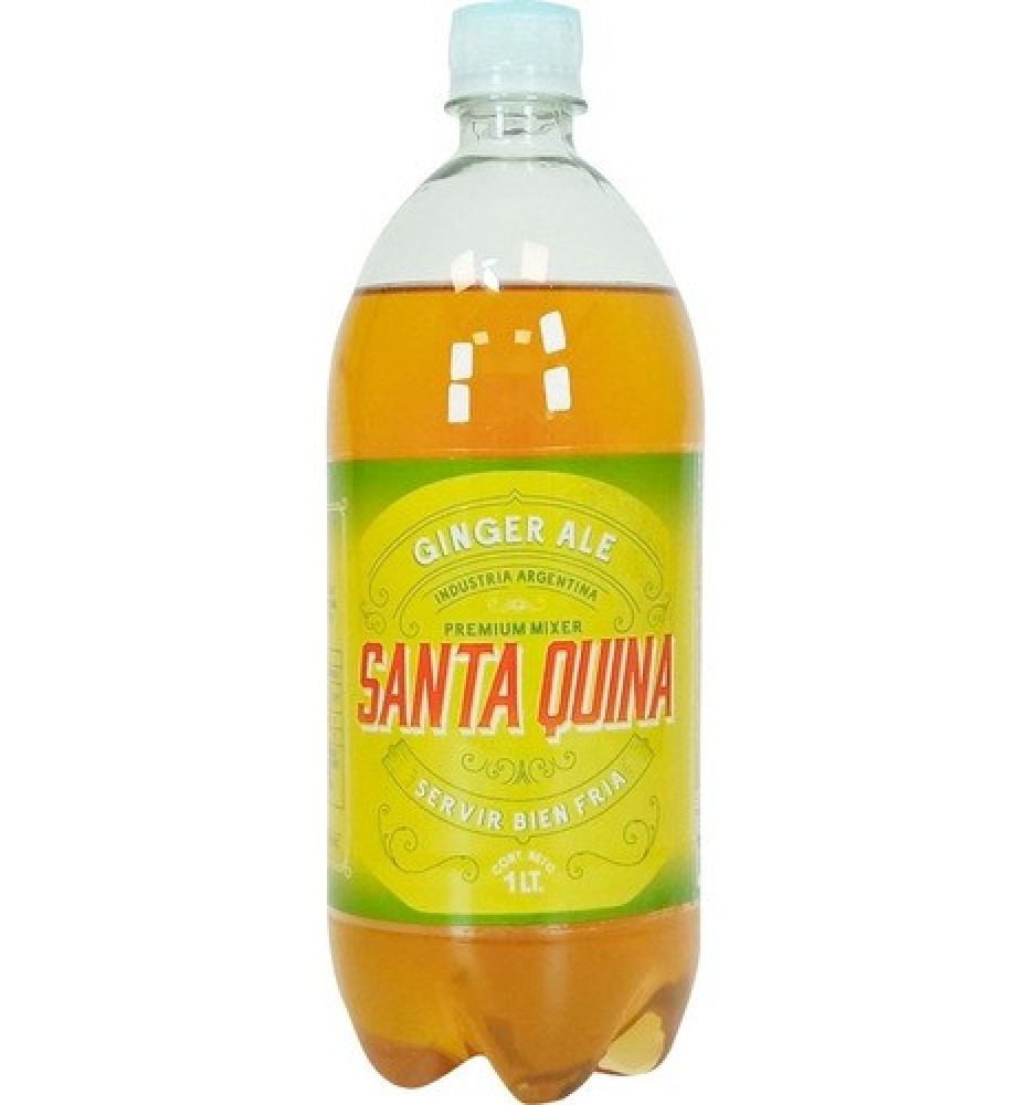 GASEOSA SANTA QUINA GINGER ALE 500CC