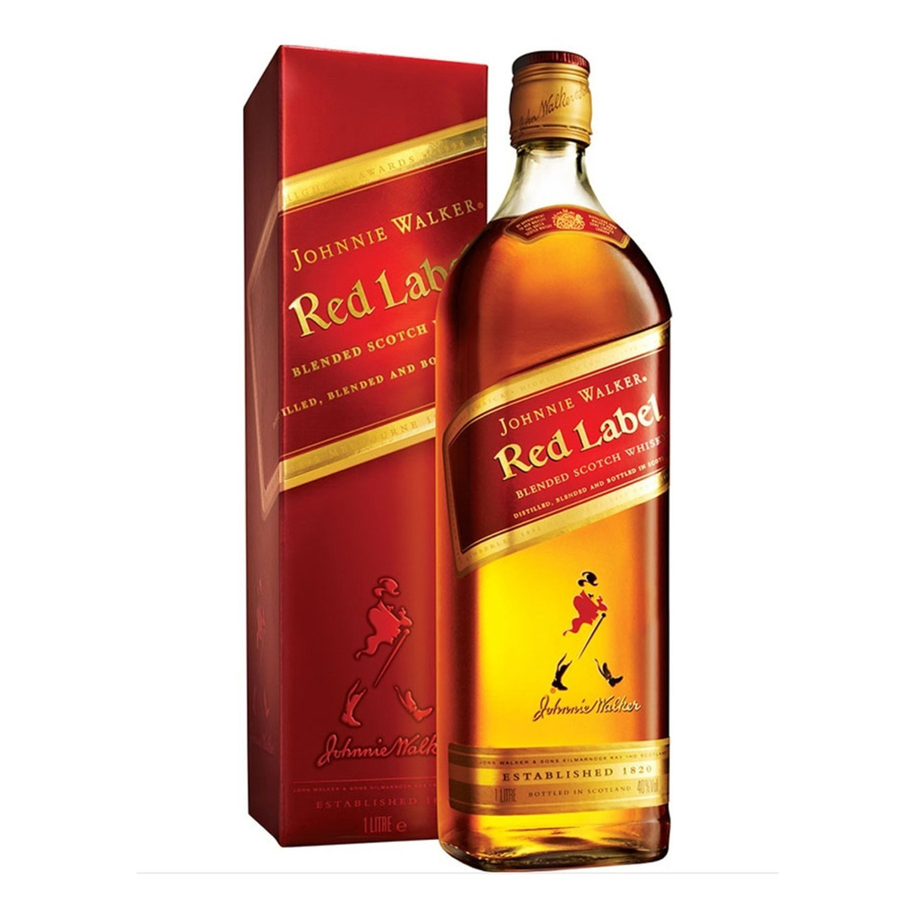 WHISKY JOHNNIE WALKER RED LABEL 1L