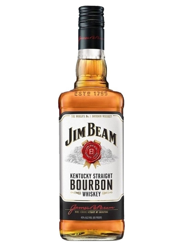 WHISKY JIM BEAM WHITE LABEL 1L