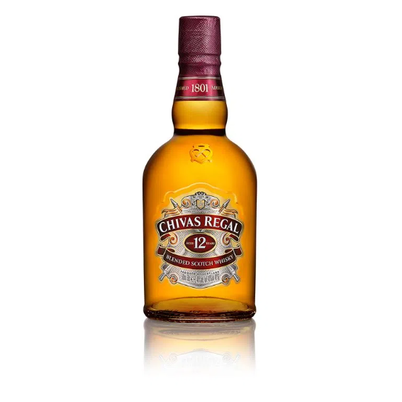 WHISKY CHIVAS REGAL 12 AÑOS 500CC
