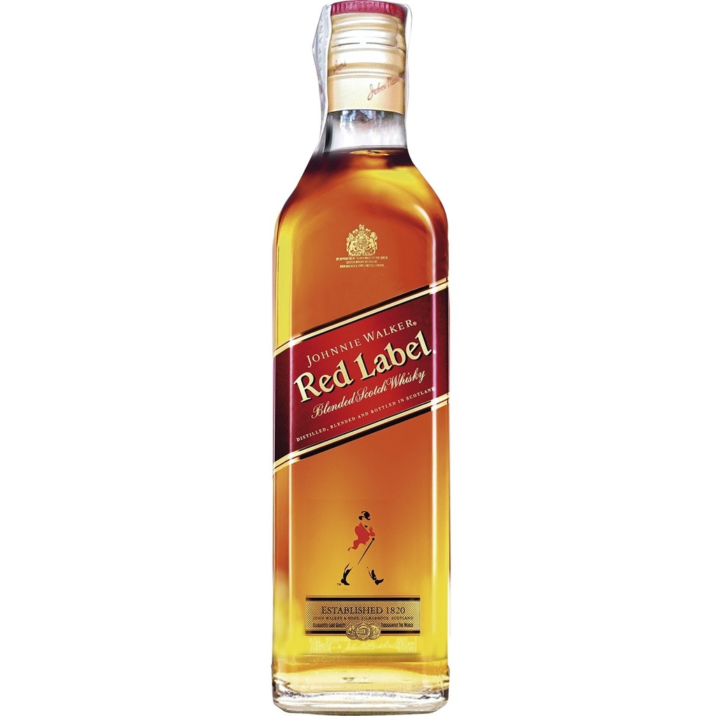 WHISKY JOHNNIE WALKER RED LABEL 200CC