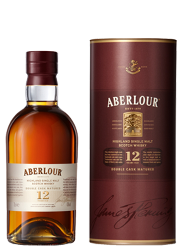 WHISKY ABERLOUR 12 AÑOS CON ESTUCHE 700CC