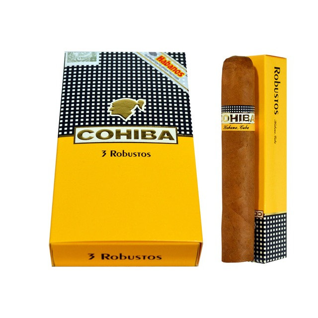 HABANOS COHIBA ROBUSTO CAJA X3