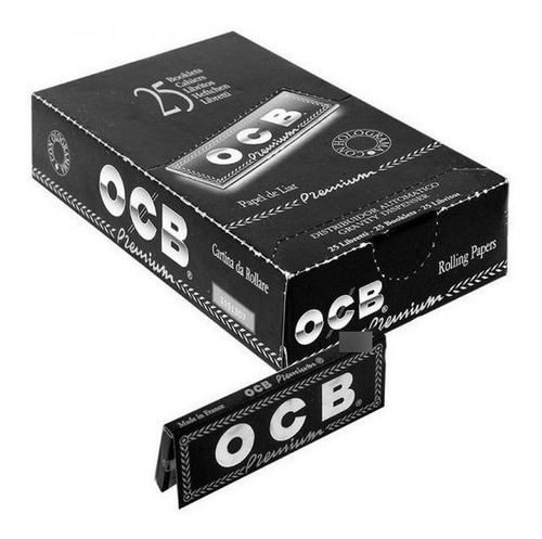 PAPEL OCB NEGRO PREMIUM BLACK - PAPELILLOS