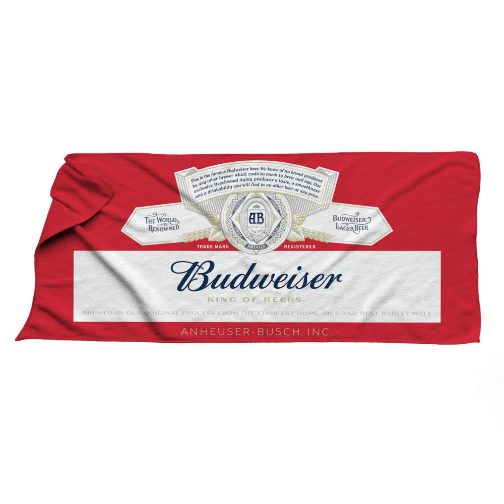 TOALLA PAREO BUDWEISER 1.80*0.55CM 