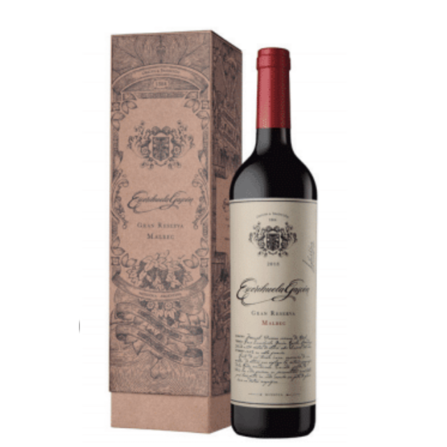 VINO ESCORIHUELA GASCON GRAN RESERVA MALBEC + ESTUCHE 750CC