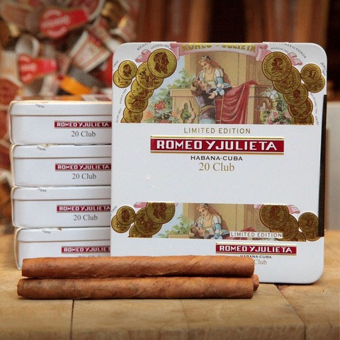 HABANOS ROMEO Y JULIETA CLUB X20 UNIDADES