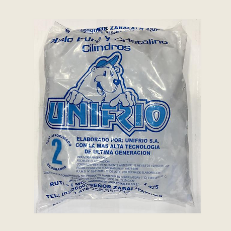 HIELO EN CUBOS 2KG