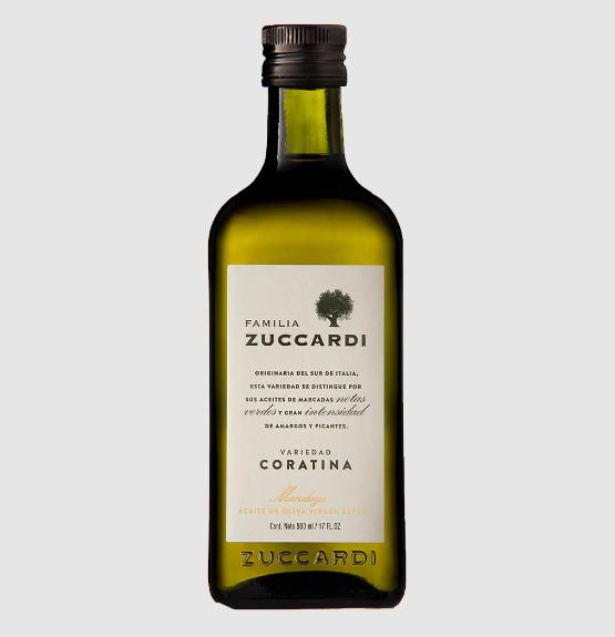 ACEITE ZUCCARDI VARIEDAD CORATINA 500CC