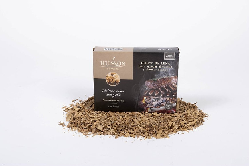 CHIPS DE LEÑA NOGAL 140 GRS HUMOS