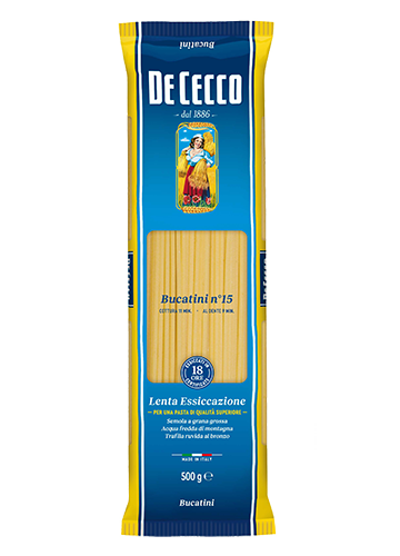 DE CECCO BUCATINI PICCOLI 500 GRS