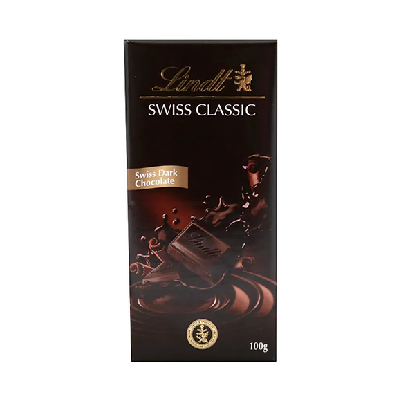 LINDT SWISS CLASSIC TABLETA MILK DARK 100GR