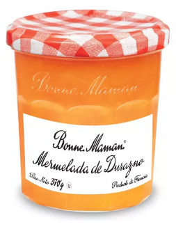 MERMELADA BONNE MAMAN DURAZNO 370GR