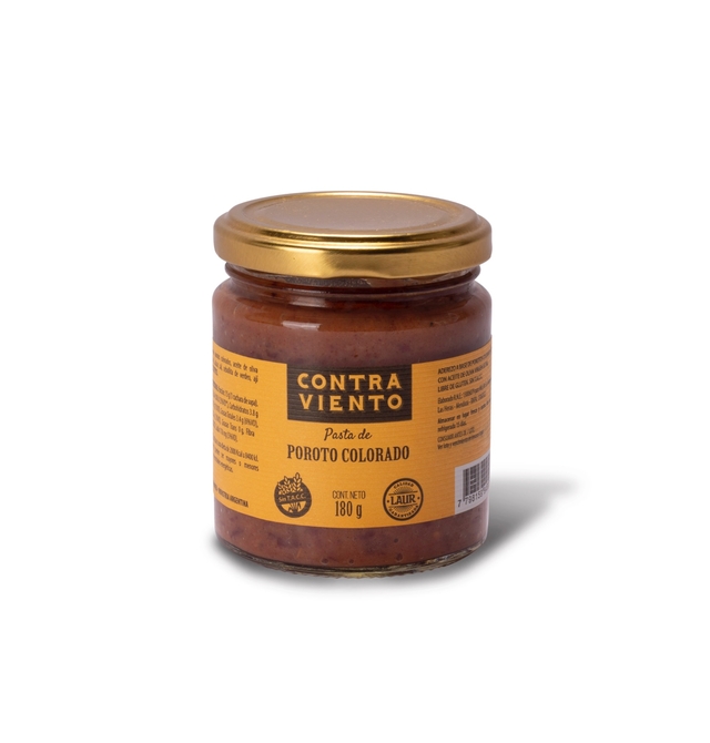 CONTRAVIENTO PASTA DE POROTO COLORORADO 180G