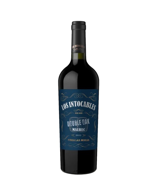 VINO LOS INTOCABLES MALBEC DOUBLE OAK 750CC