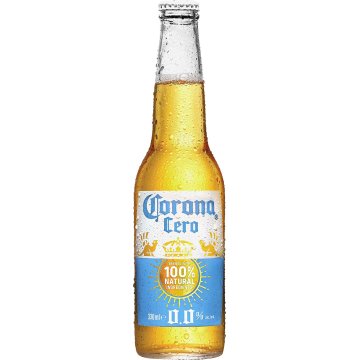 CERVEZA CORONA CERO SIN ALCOHOL PORRON 330CC