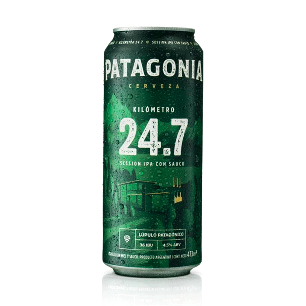 CERVEZA PATAGONIA 24.7 410/473CC