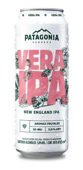 CERVEZA PATAGONIA VERA IPA 410/473CC
