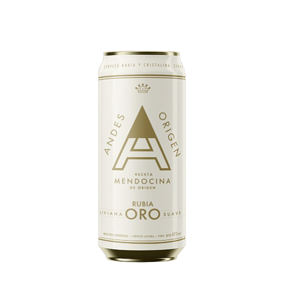 CERVEZA ANDES ORIGEN ORO 473CC